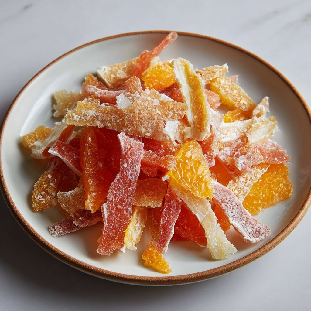 Candied Pomelo Peel and Pith Recipe
