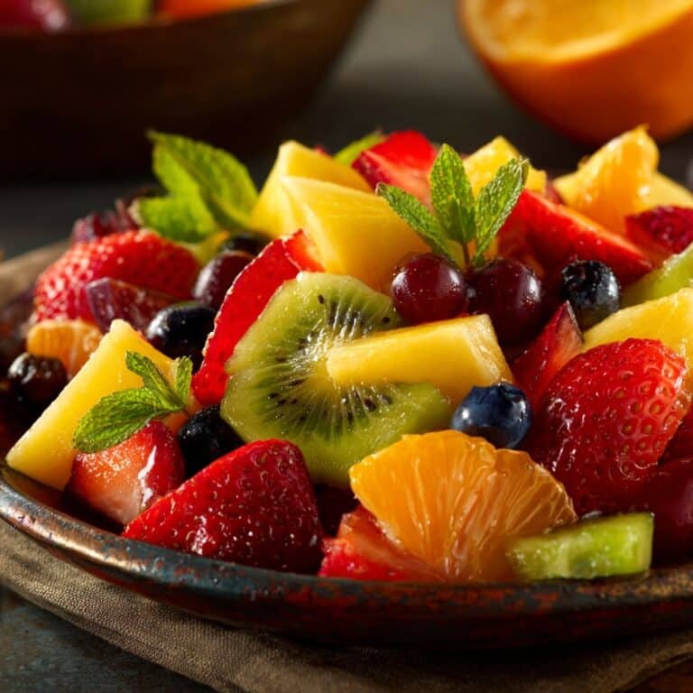 Brown Sugar and Cinnamon Fruit Salad Recipe