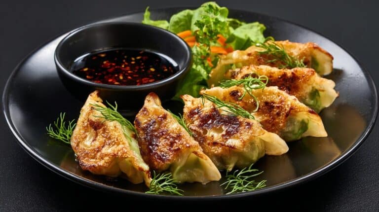 Fried Korean Dumplings (Yaki Mandu) Recipe