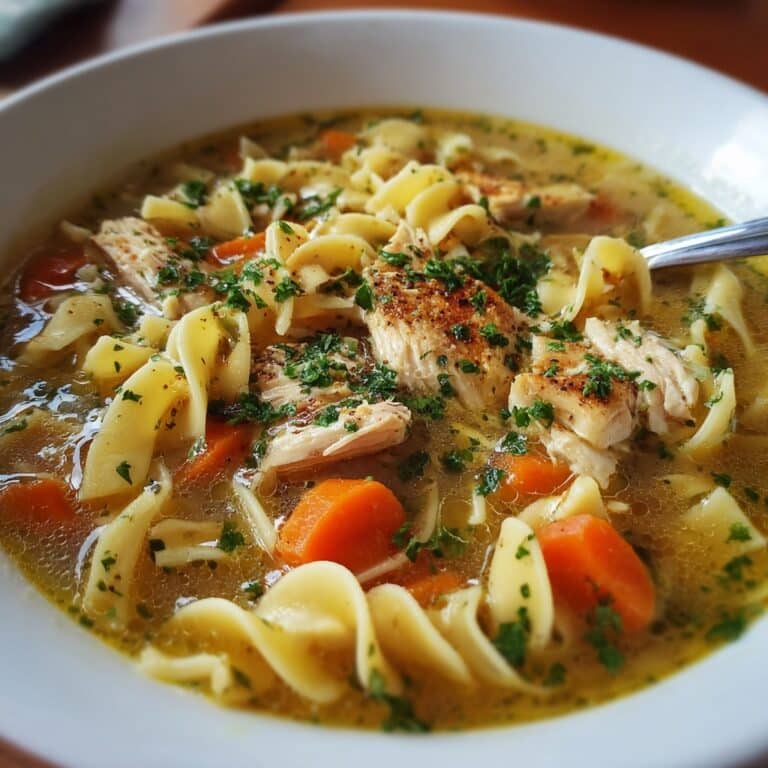 Rotisserie Chicken Noodle Soup Recipe