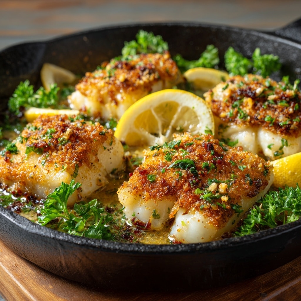 Creamy Keto Tuscan Cod Recipe – Low-Carb, Delicious Dish Recipe - Recipe Image