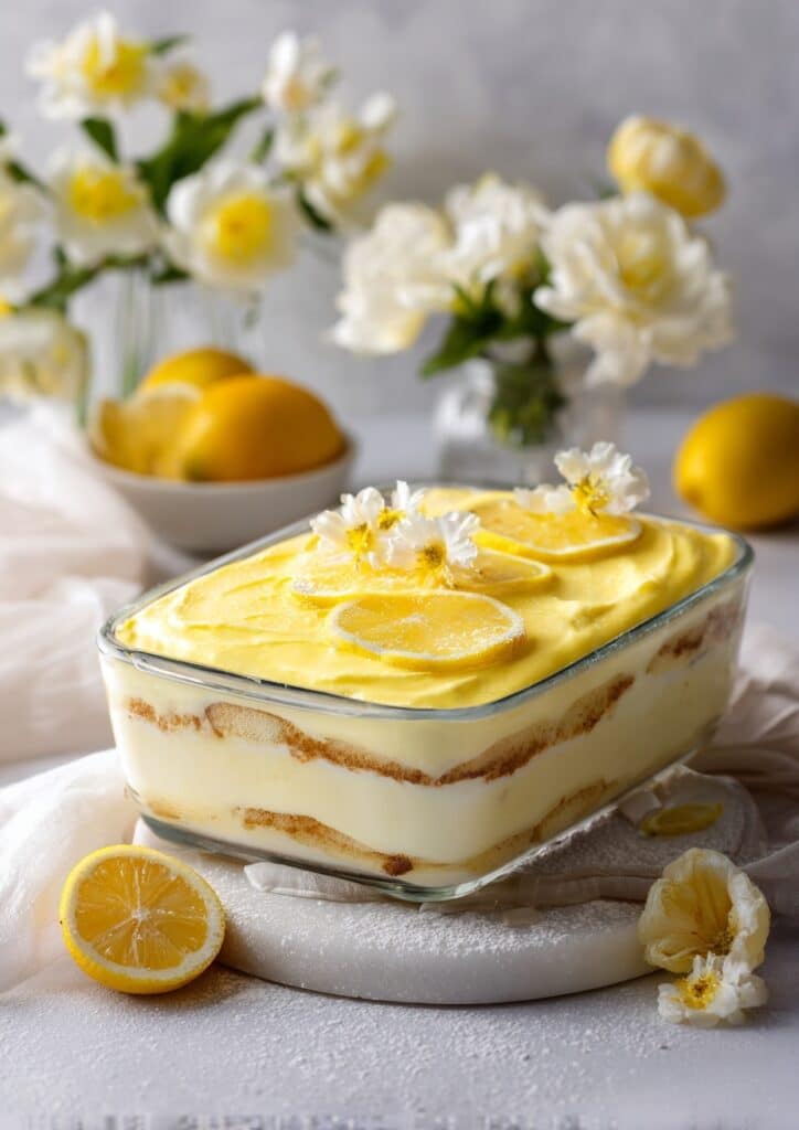 Lemon Tiramisu: A Refreshing Citrus Twist on the Classic Indulgence Recipe