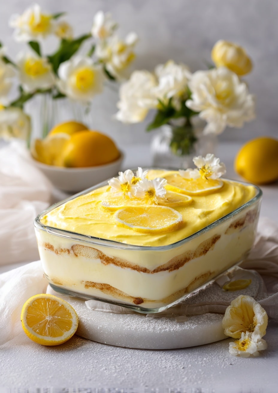 Lemon Tiramisu: A Refreshing Citrus Twist on the Classic Indulgence Recipe