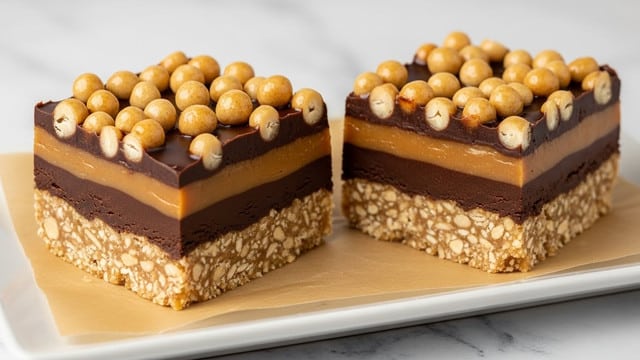 No-Bake Buckeye Bars Recipe