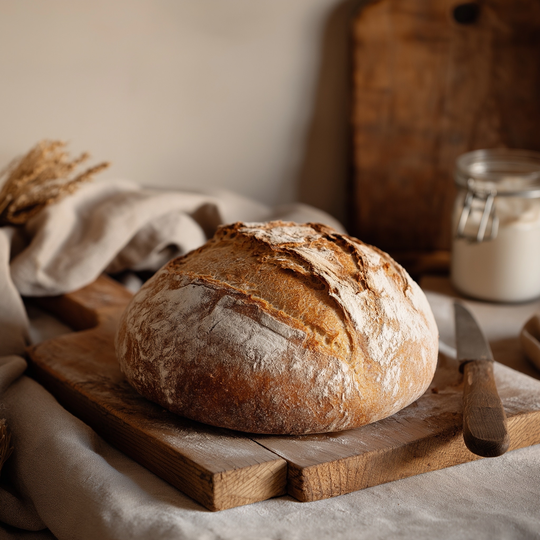 Beginner Sourdough Bread Recipe - Recipe Image