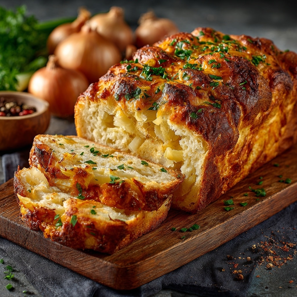 Garlic Herb Dutch Oven Bread Recipe - Recipe Image