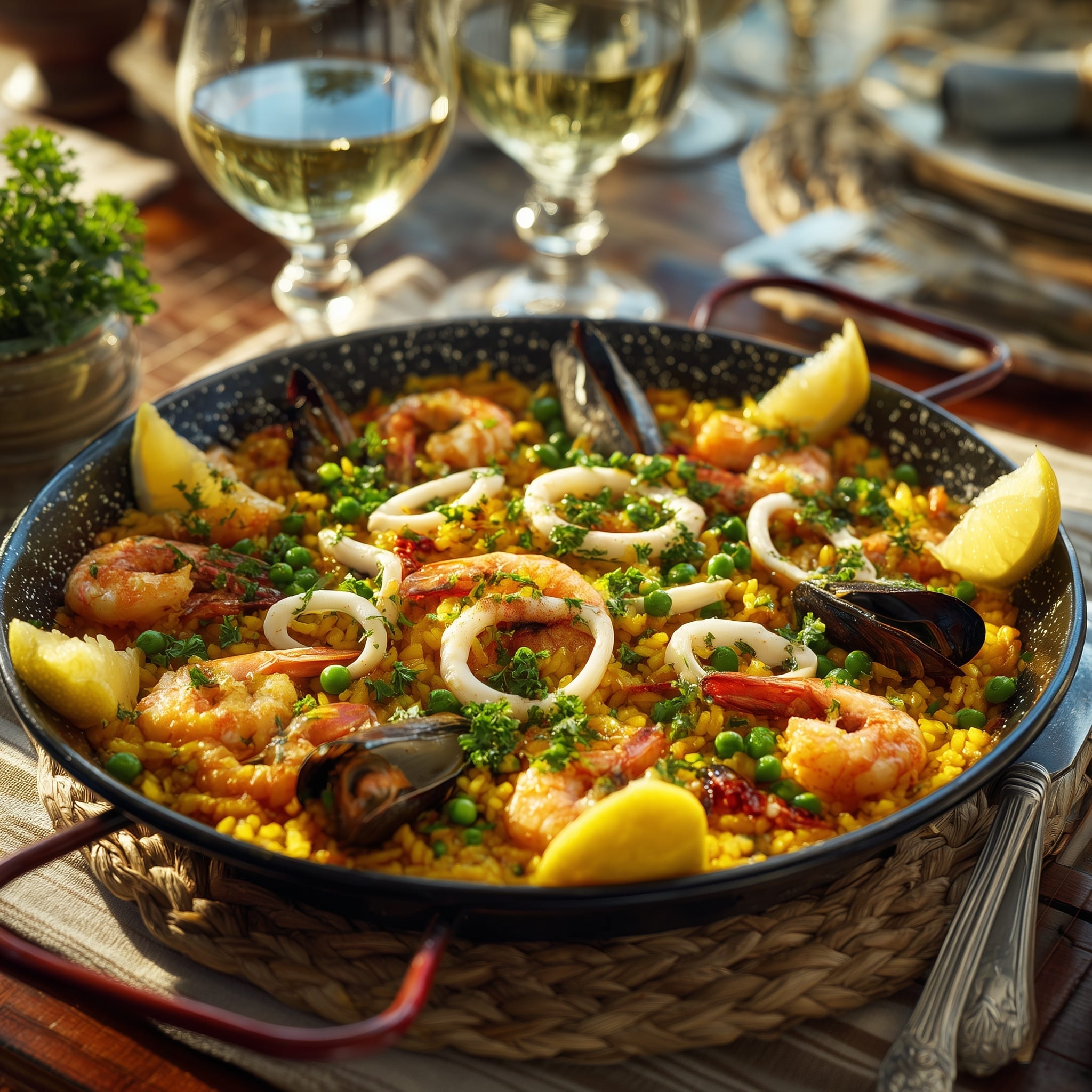 Vegetable Paella (Paella Verdura) Recipe