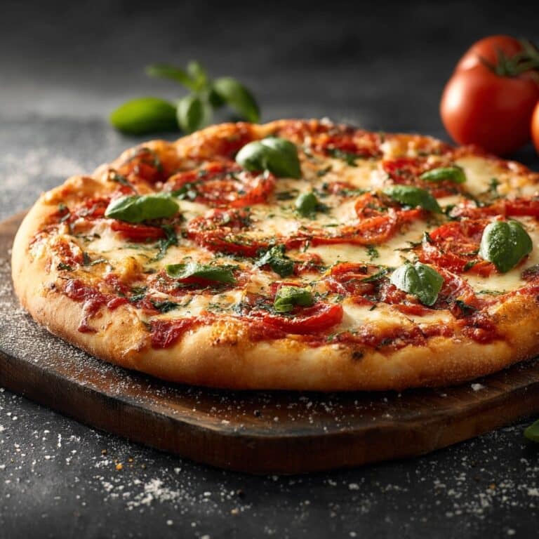 Homemade Margherita Pizza Recipe