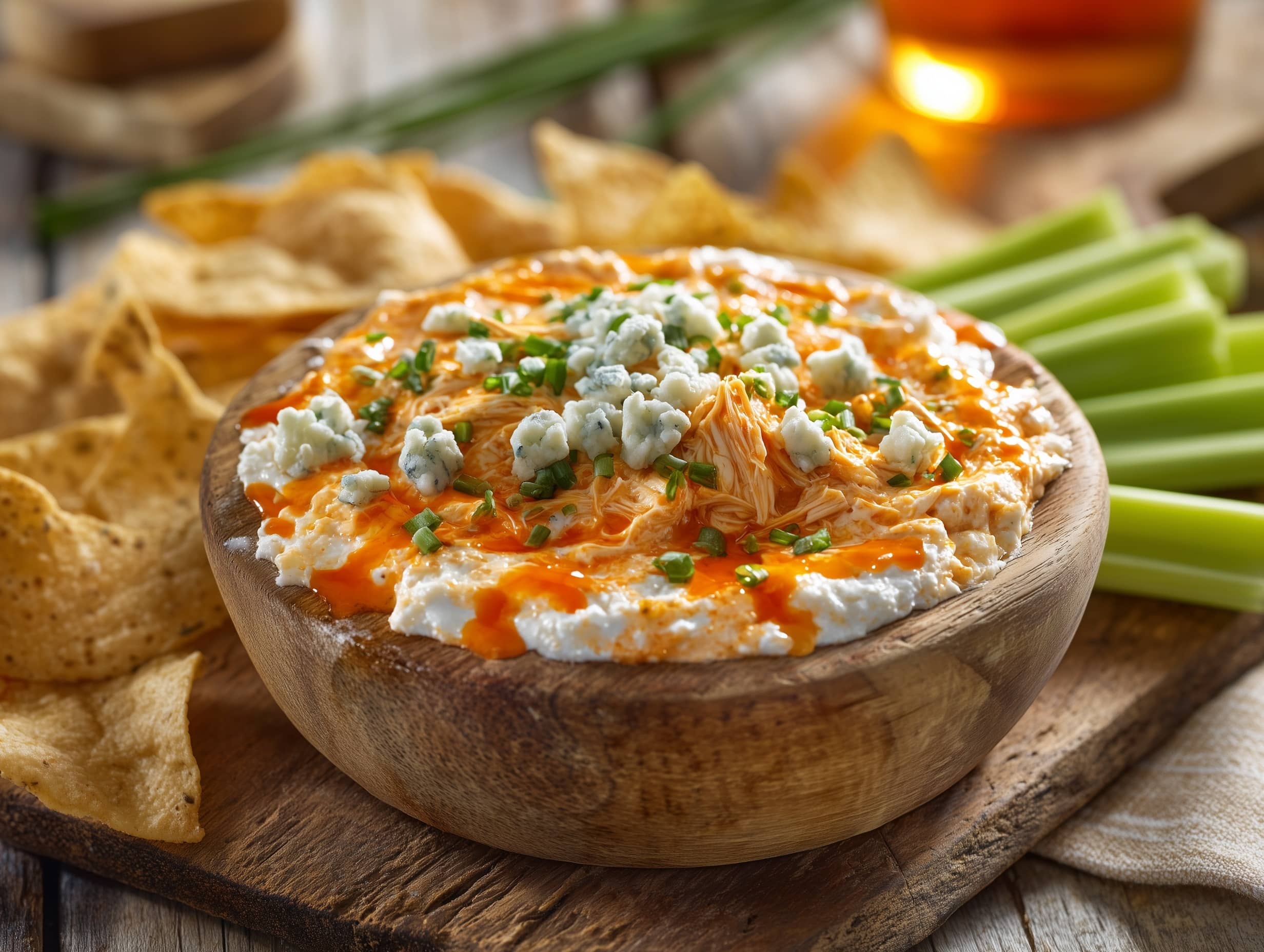 Doritos Dip with Cottage Cheese, Green Onions, and Fire-Roasted Corn Recipe - Recipe Image