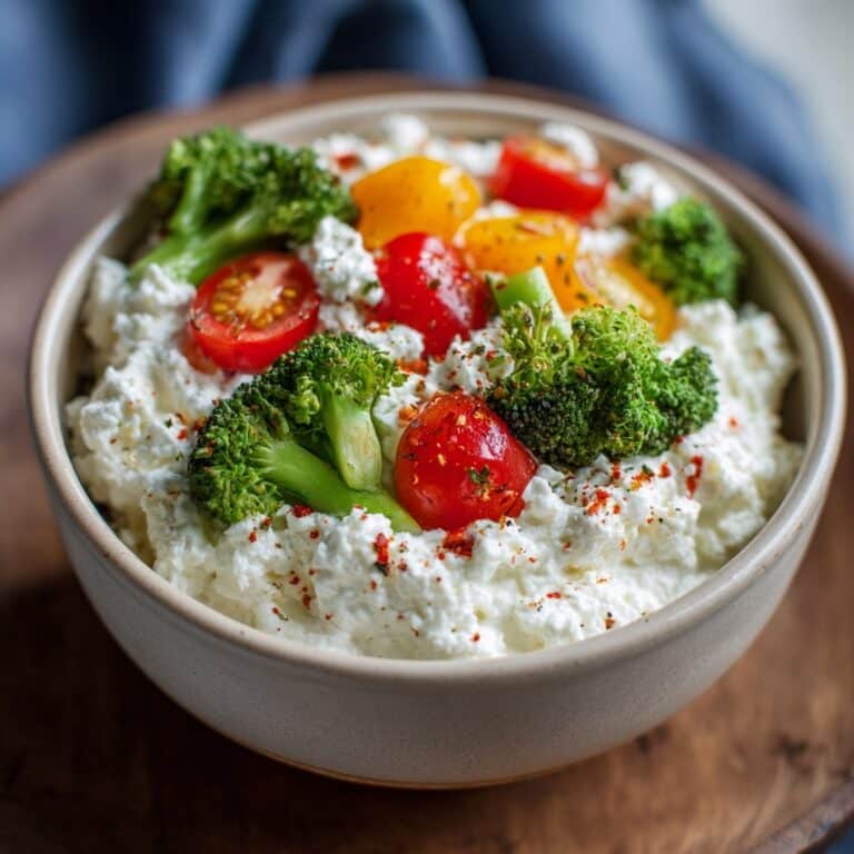 Creamy Whipped Cottage Cheese with Chili Oil Recipe