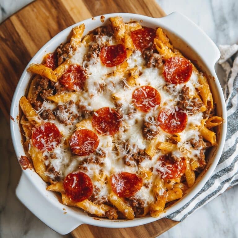 Healthy Baked Mostaccioli Recipe