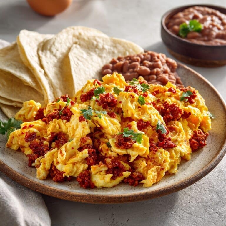 Mexican Breakfast Tacos with Chorizo and Eggs Recipe