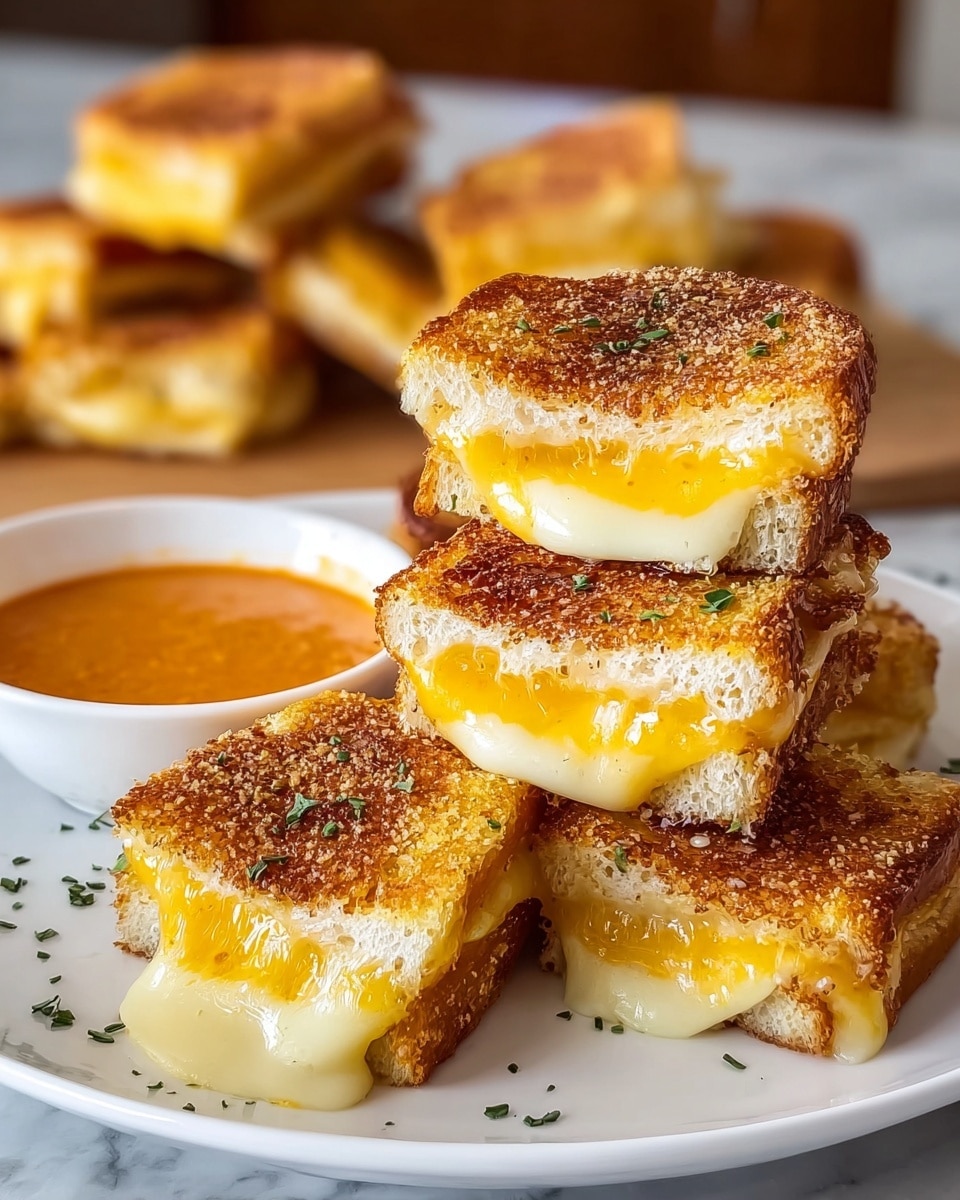 Mini Grilled Cheese Hawaiian Rolls Recipe - Recipe Image