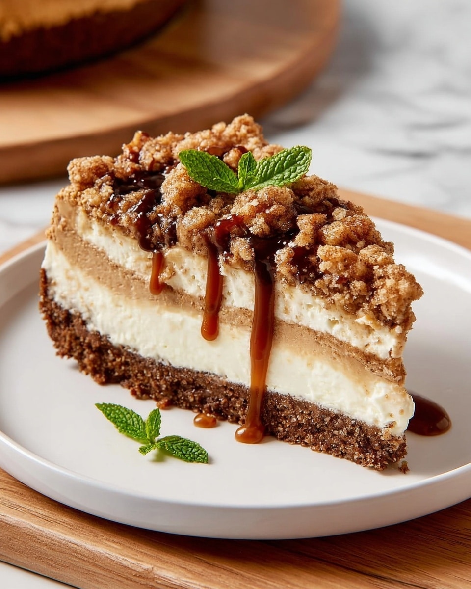 Vegan Apple Crumble Cheesecake: The Ultimate Dessert Recipe - Recipe Image