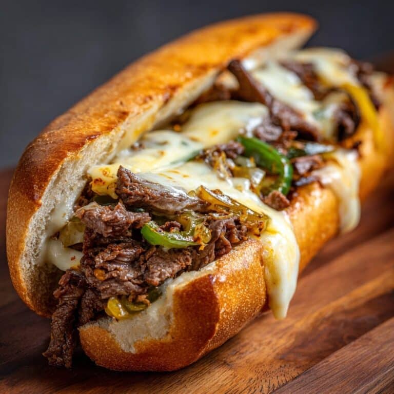 Easy Philly Cheesesteak Recipe