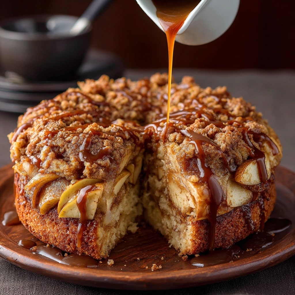 Caramel Apple Fritter Bread Recipe - Recipe Image