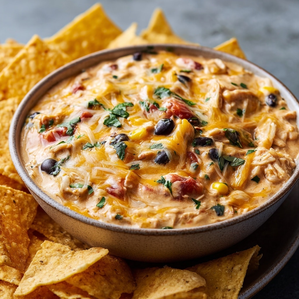 Creamy Mexican White Cheese Dip Recipe