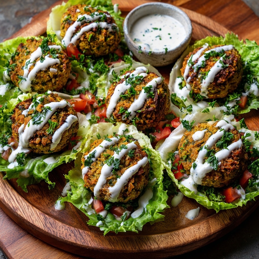 Healthy Baked Falafel Recipe - Recipe Image