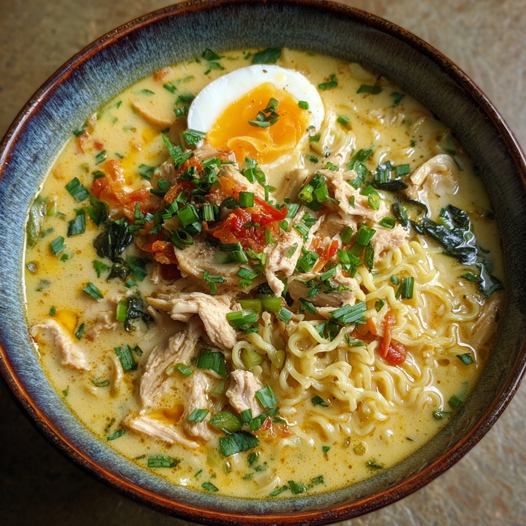Citrus-Soy Chicken Ramen Recipe - Recipe Image