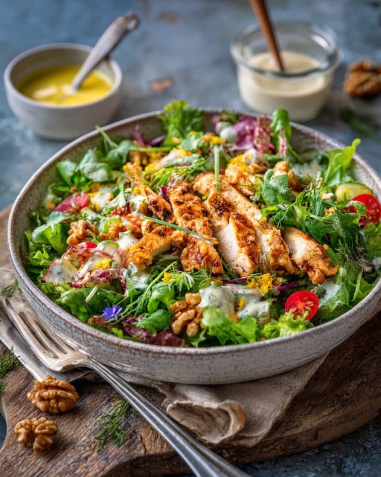 Crispy Chicken Salad Recipe