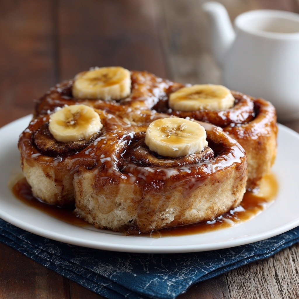 Banana Bread Cinnamon Rolls Recipe - Recipe Image