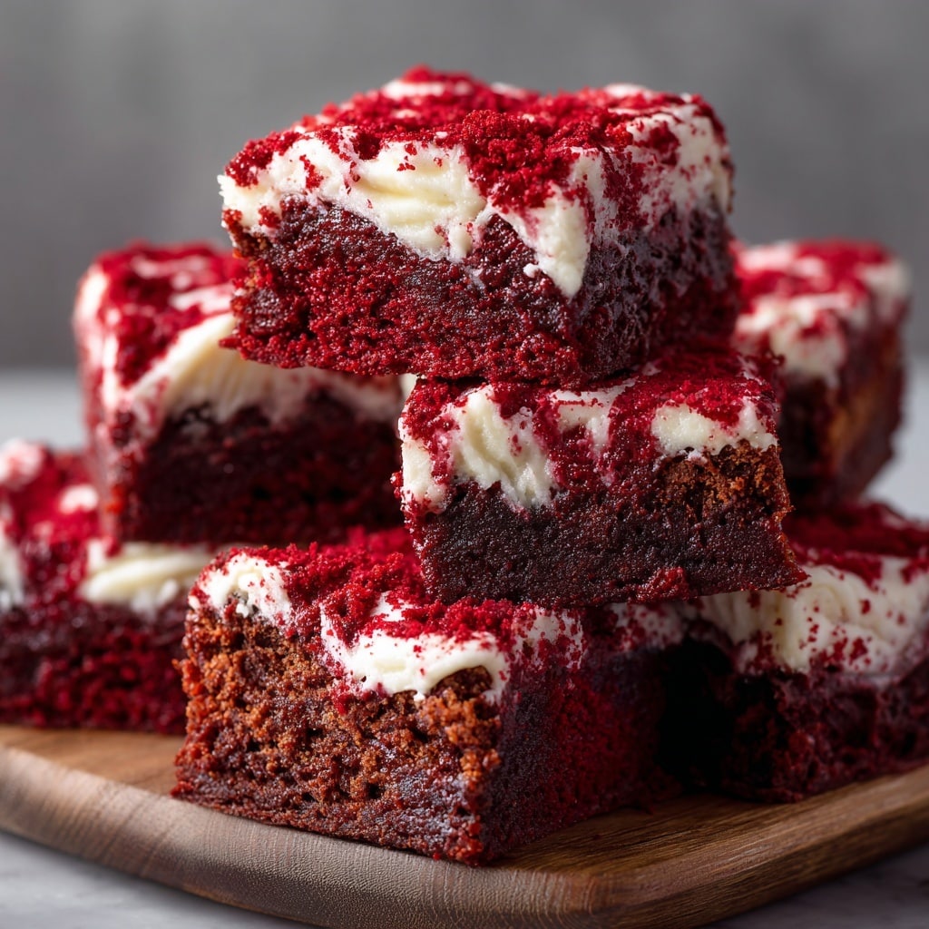 Red Velvet Brownies Recipe - Recipe Image