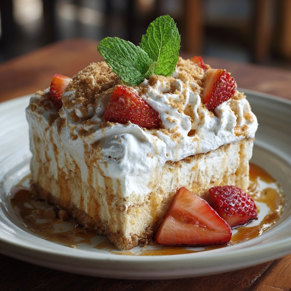 Irresistibly Creamy Biscoff Poke Cake for Any Occasion Recipe