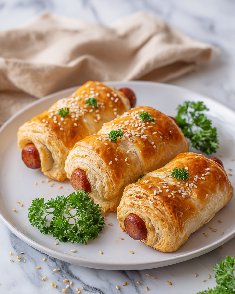 Irish Sausage Rolls Recipe - Recipe Image