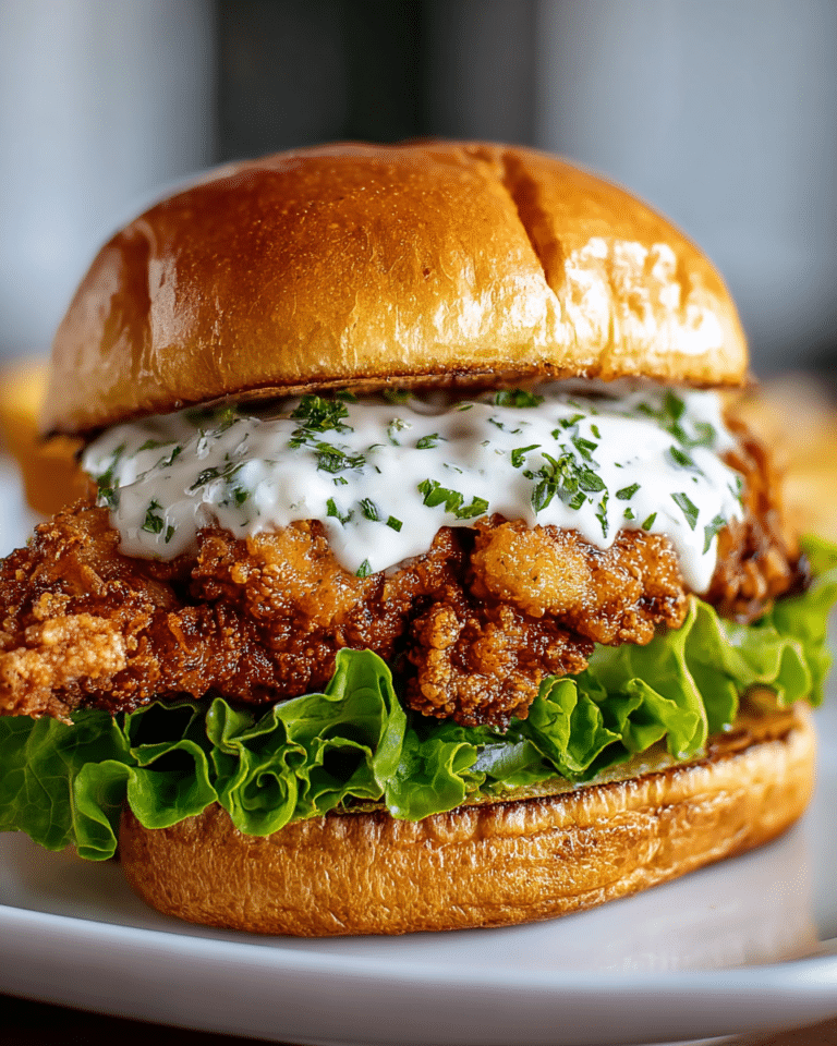 Cajun Crispy Chicken Sandwich with Garlic Aioli Recipe
