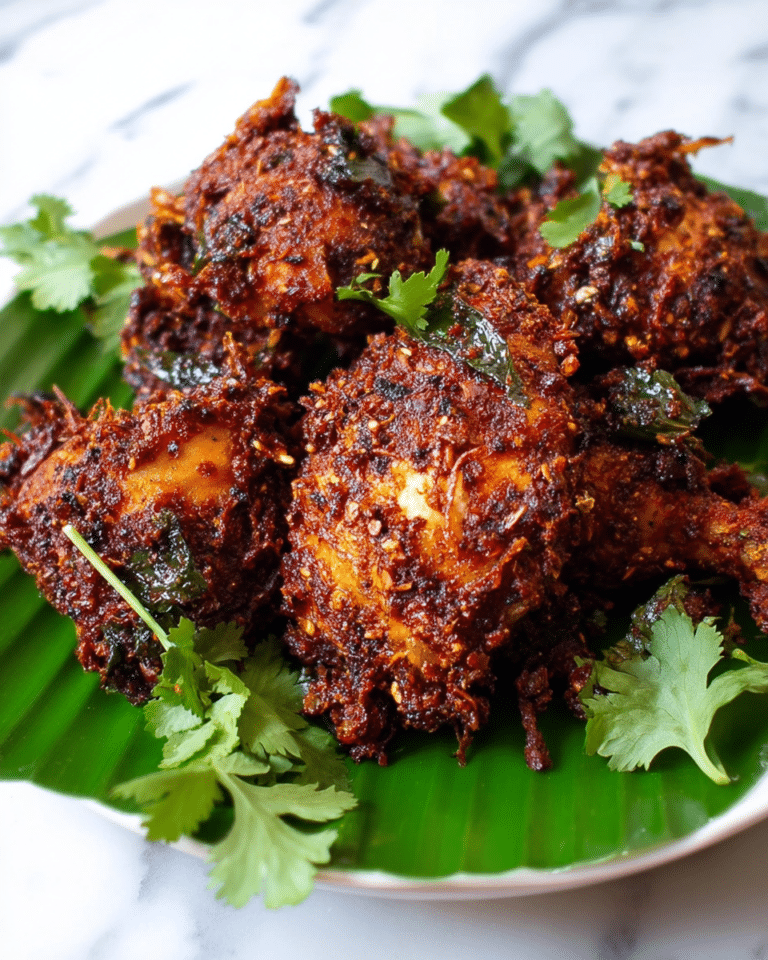 Vizhinjam Spicy Chicken Fry Recipe