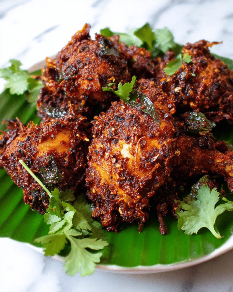 Vizhinjam Spicy Chicken Fry Recipe