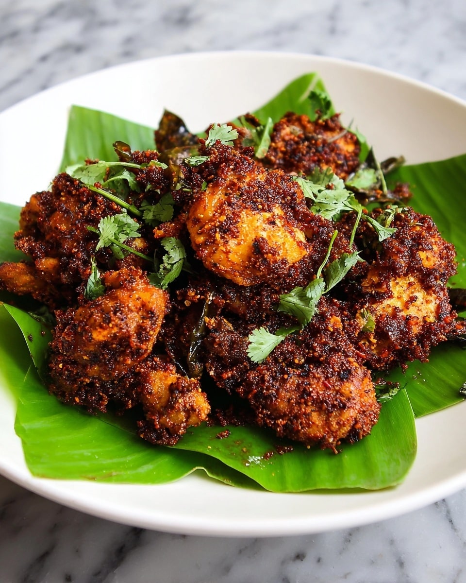 Vizhinjam Spicy Chicken Fry Recipe - Recipe Image