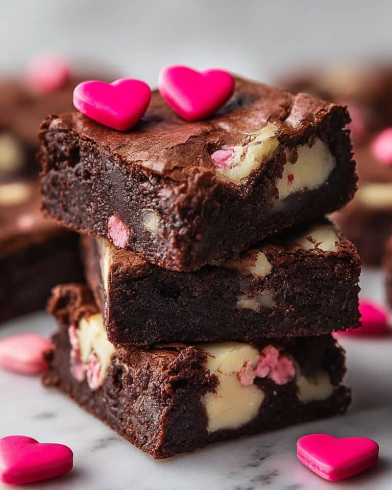Valentine Brookies Recipe