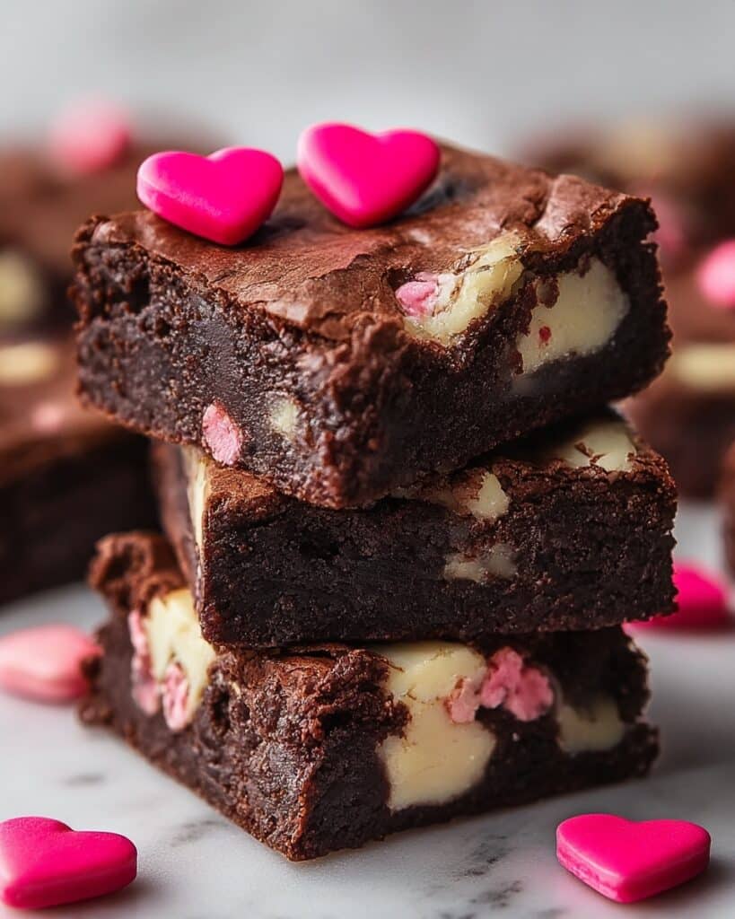 Valentine Brookies Recipe