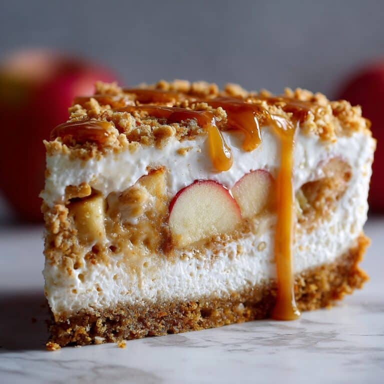 Salted Caramel Apple Pie Cheesecake Recipe