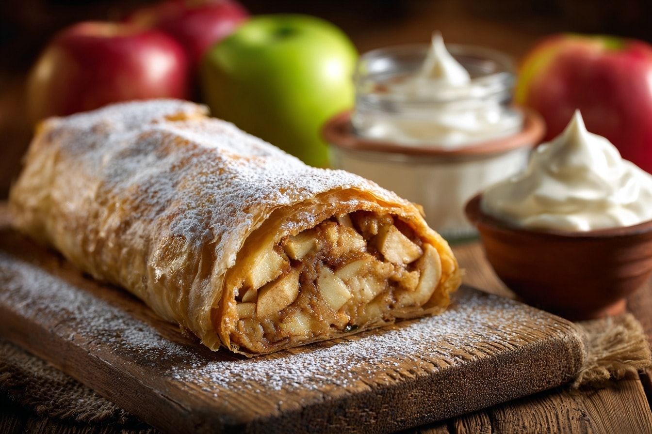 Peach Cobbler Egg Rolls Recipe