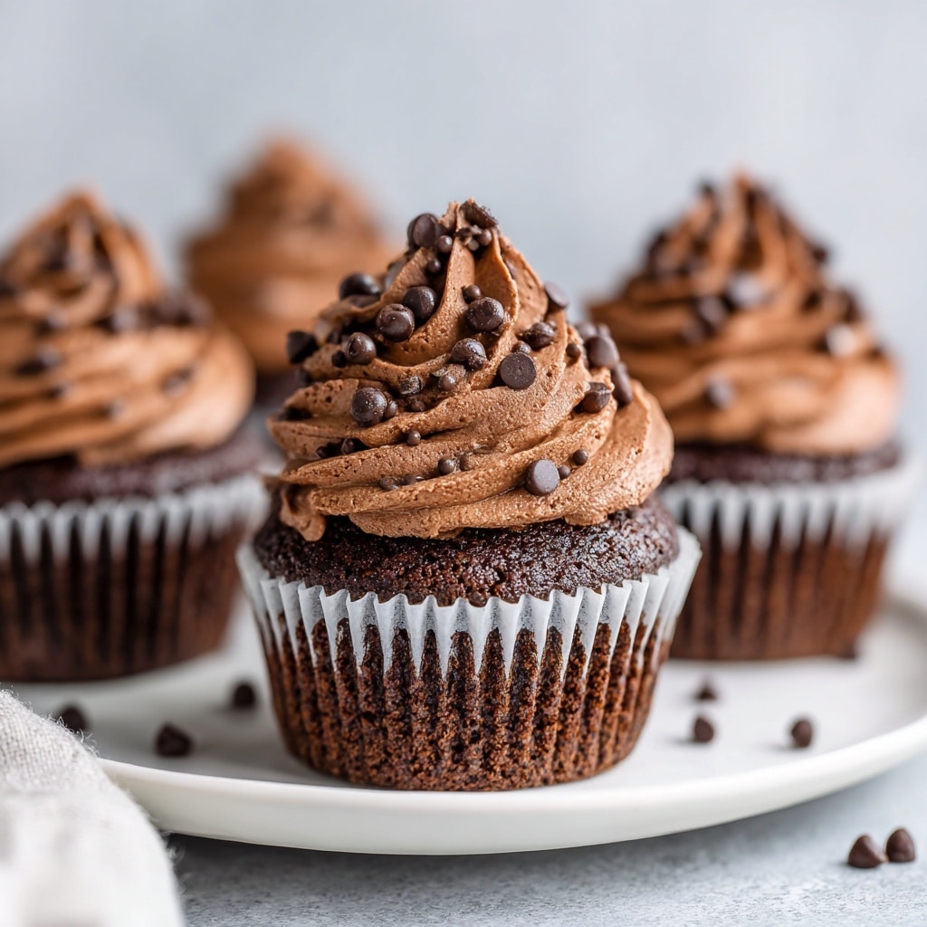 German Chocolate Cupcakes Recipe - Recipe Image