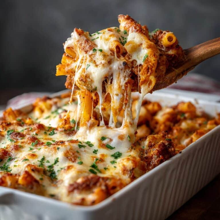 Dump-and-Bake Chicken Parmesan Casserole Recipe