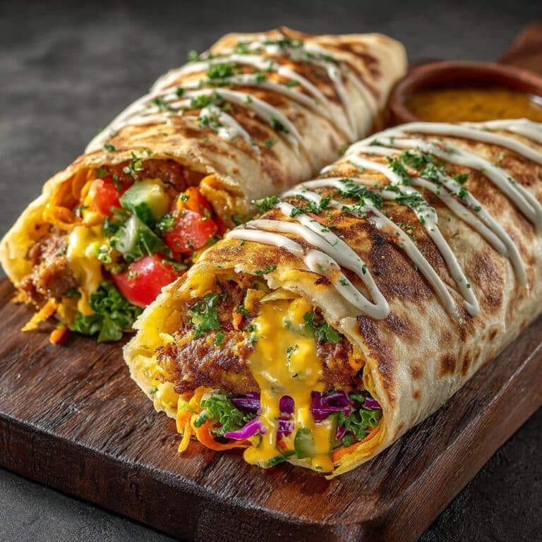 Sheet Pan Breakfast Burritos with Creamy Chipotle Sauce Recipe