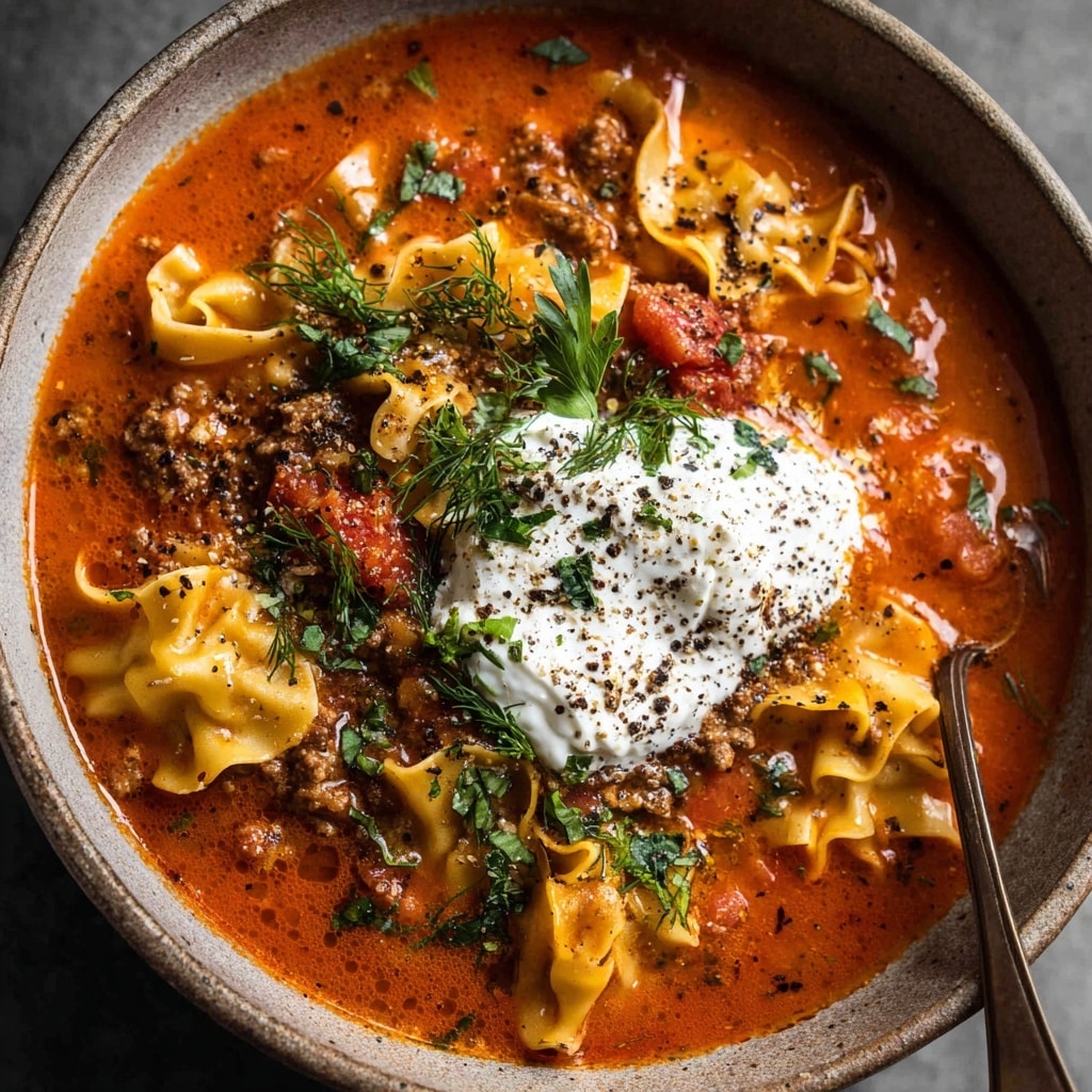 Chili Garlic Pappardelle with Smashed Broccoli and Soft Eggs Recipe - Recipe Image