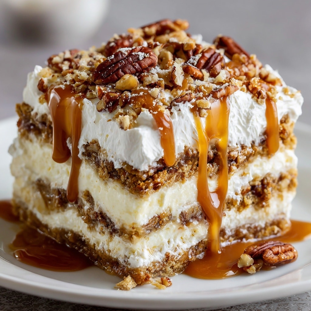 Decadent Caramel Toffee Crunch Cake Recipe - Recipe Image