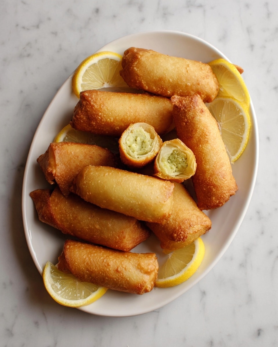 Fatima’s Fingers: Tunisian Chicken and Potato Egg Rolls Recipe - Recipe Image