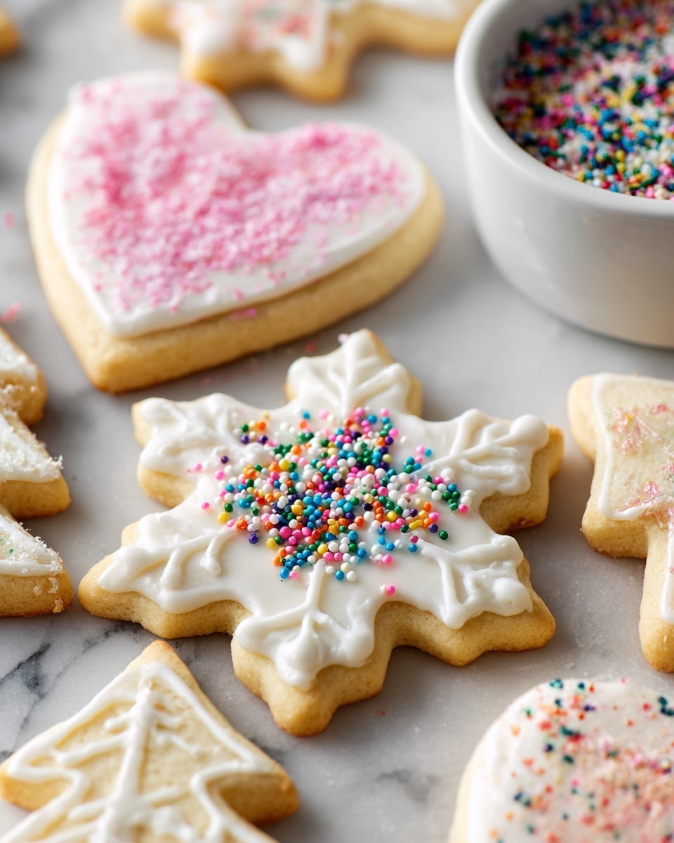 Soft Cut-Out Sugar Cookies - Perfectly Sweet & Easy Recipe - Recipe Image