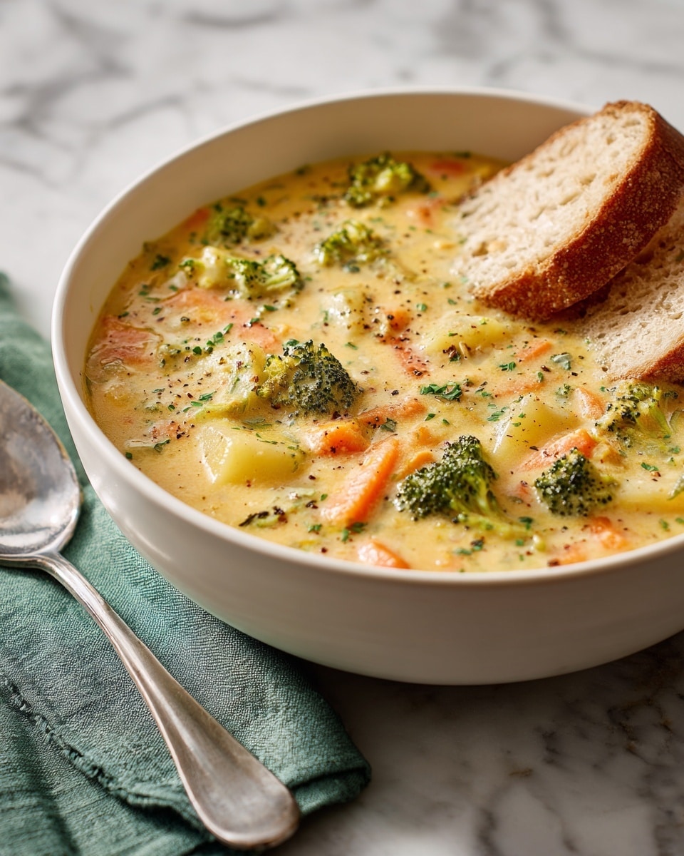 Creamy Vegetable Soup Recipe - Recipe Image