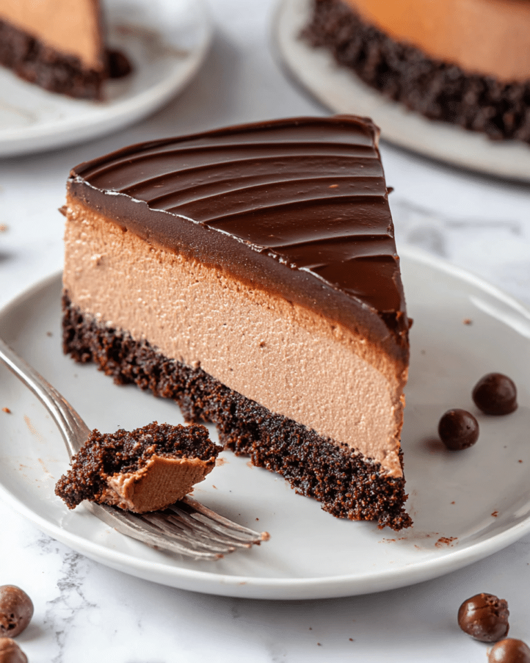 Mocha Cheesecake (No-Bake) Recipe
