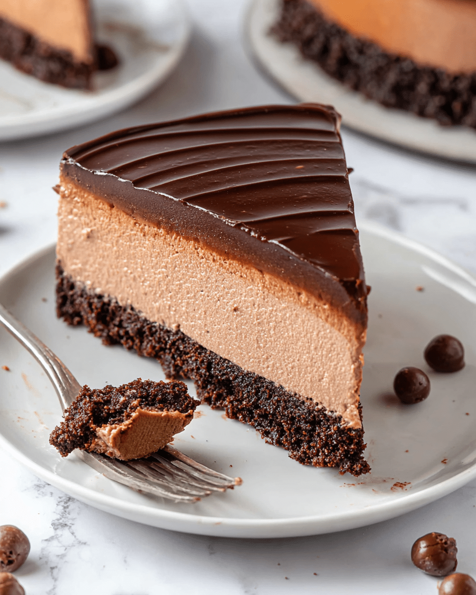 Mocha Cheesecake (No-Bake) Recipe