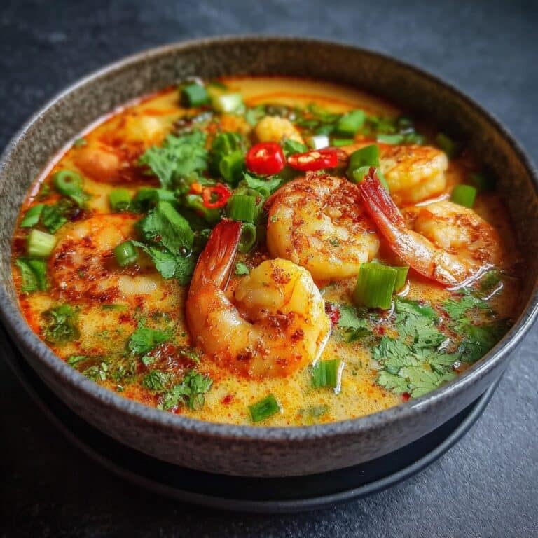 Creamy Coconut Curry Prawns Recipe