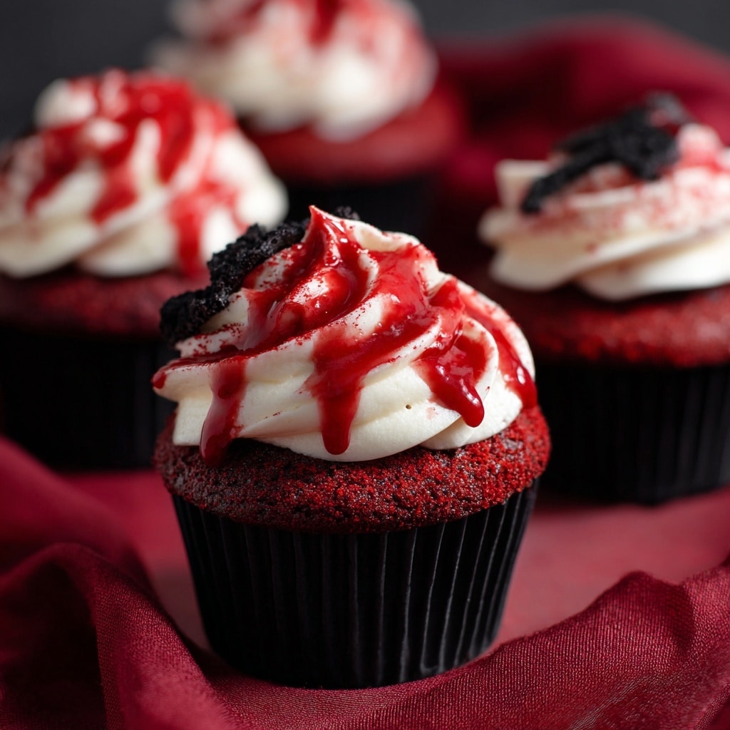 Small Batch Red Velvet Cupcakes with Cream Cheese Frosting Recipe - Recipe Image