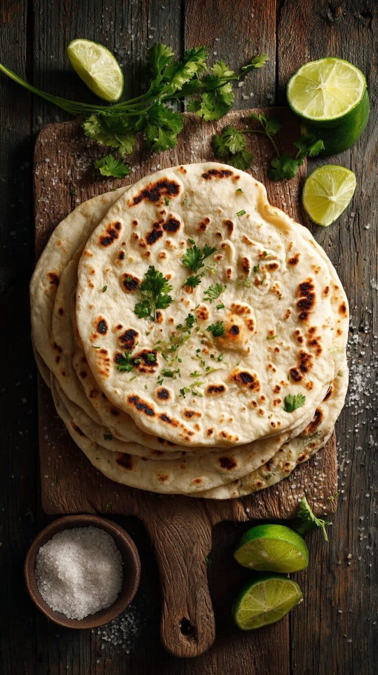 Homemade Flour Tortillas Recipe