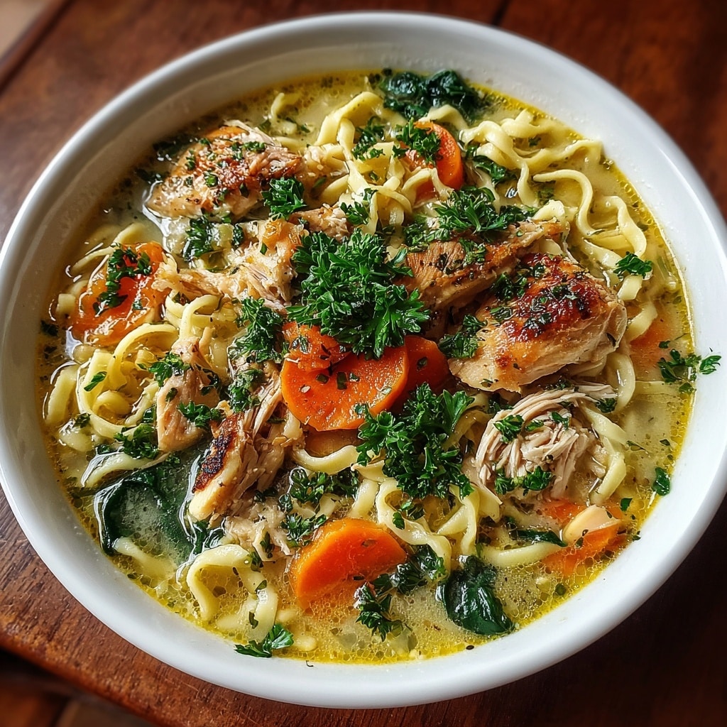 Chicken Noodle Soup for Two Recipe - Recipe Image